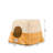Velvet Bolster Pet Bed