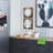 2 Piece Farmhouse Wood Plate Display Rack
