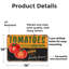 Enseigne de fantaisie en aluminium 10 po x 14 po Farm Fresh Tomatoes-119480933-119480934