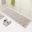 Ensemble de 2 tapis antidérapants lavables Idriz
