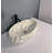 QieRao 16'' Marble Ceramic Oval Bathroom Sink