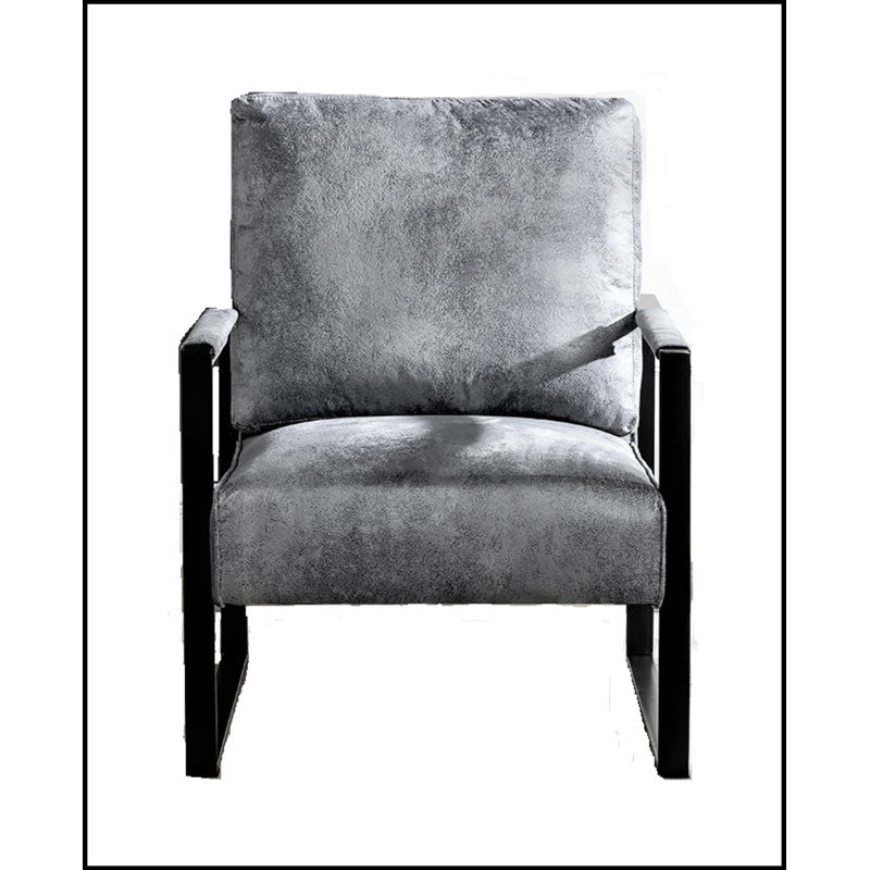 Fauteuil d'appoint Direct Classic Mid Century Modern, Gris