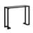 Esko Accent Table, Console, Entryway, Narrow, Sofa, Living Room, Bedroom, Metal, Clear-1754866495