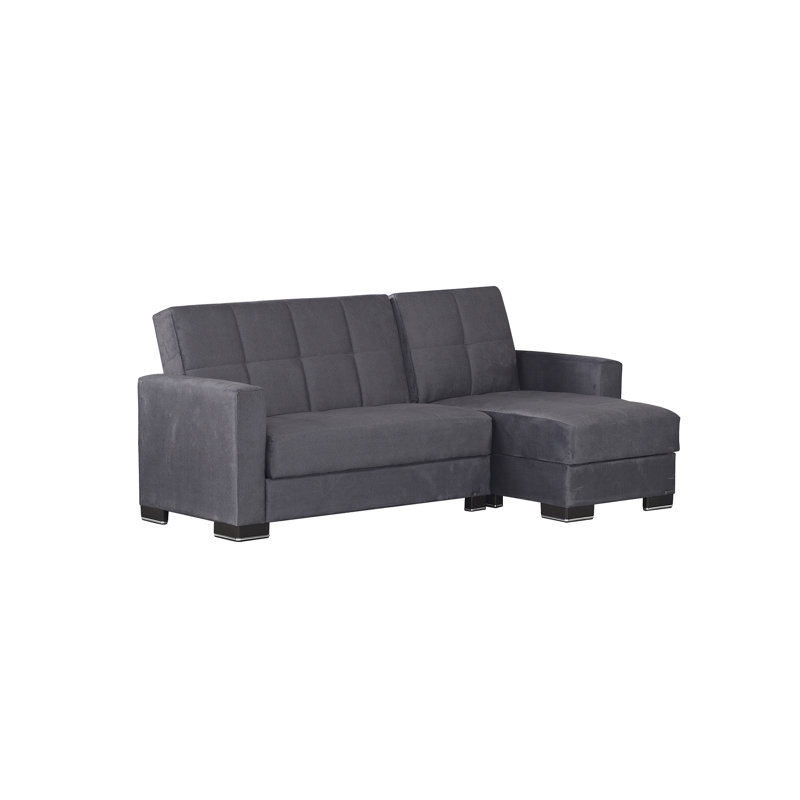 Chaise longue convertible avec rangement PrimeNest NimbusFlow