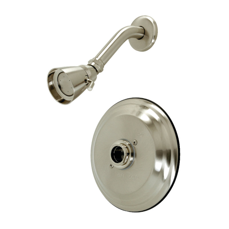 Kingston Brass Single-Handle Pressure Balanced Shower Faucet, Trim Only without Handle, Oil Rubbed Bronze