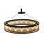 Lustre tambour 18 lumières Nasho