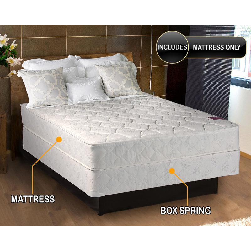 Alwyn Home Seman Two-Sided Twin 8'' Firm Innerspring Mattress