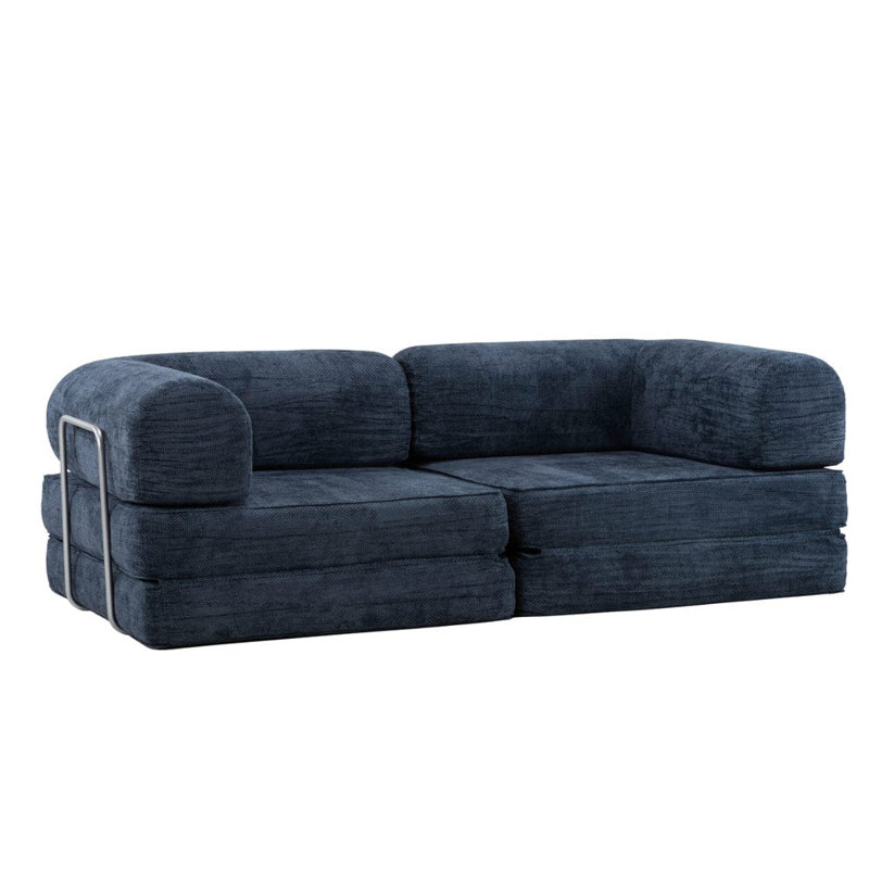 Upholstered Daybed, Dark Blue