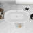 59'' X 31'' Acrylic Freestanding Soaking Bathtub In Glossy White