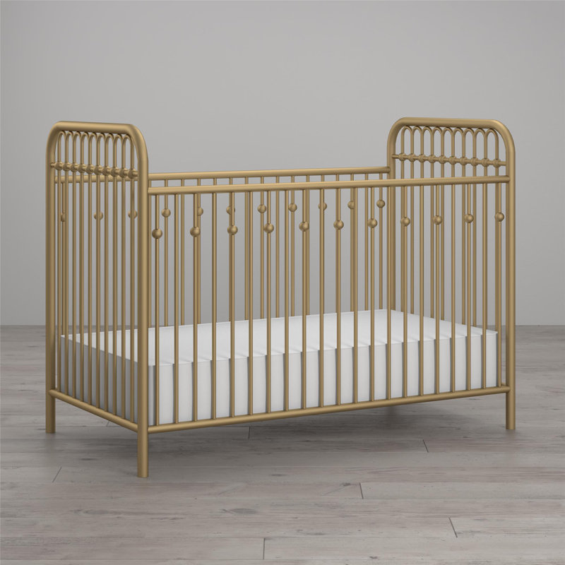 Klos Metal Standard Crib, Gold