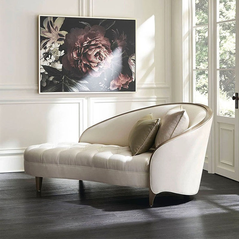 Simple creative elegant leisure lazy chaise lounge, Right Hand Facing