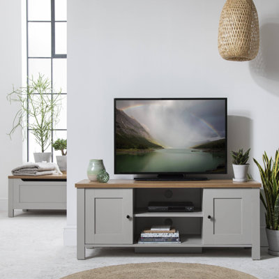 Maryhannah 120cm TV Bench, Alabaster