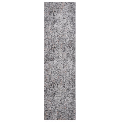 MARFI Collection Grey / Multi / Abstract Non-Shedding Runner Rug