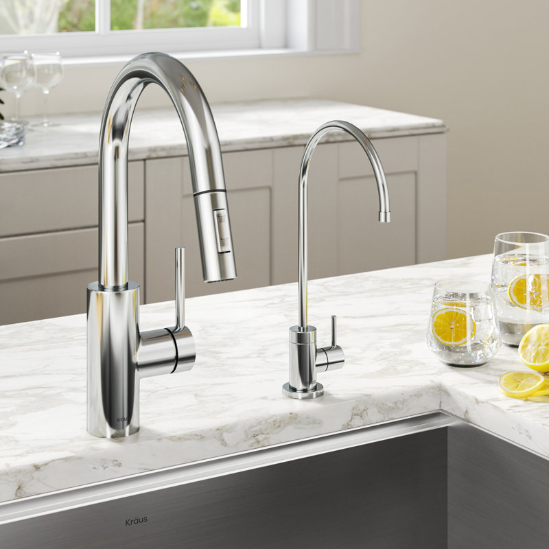 Robinet de cuisine KRAUS Oletto, Chrome