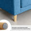 2-Piece 90" Upholstered L-Shaped Chenille Corner Sofa -222493342