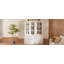 5 housses de tablettes en fil métallique, housses de support en mousse PVC pour tablettes de placard amovibles, texture en bois élégante pour la décoration intérieure