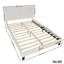 Lit plateforme tapissier Findlay Plush 3D-1250085354