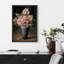 Fleurs roses, rétro, nature morte, illustrations rustiques, campagne française-101752757-101752759