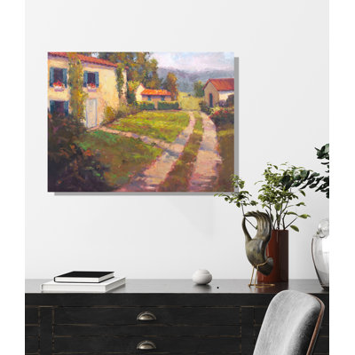 Blue Shutters Print by John Beard