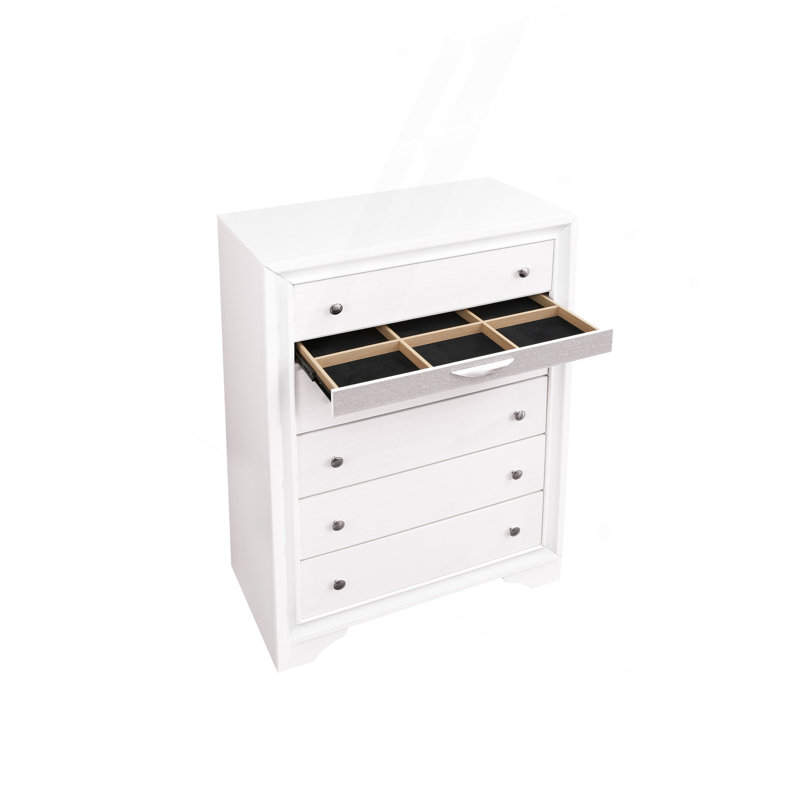 Coffre Madrid G02390-CH, Blanc