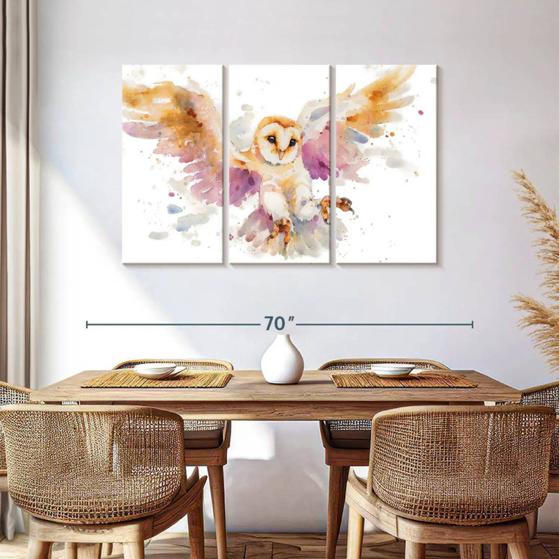 Brampt Twilight Owl, 28" H x 45" W