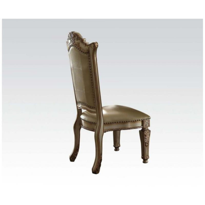 Valmonte Tufted Side Chair (Set of 2), Gold Patina