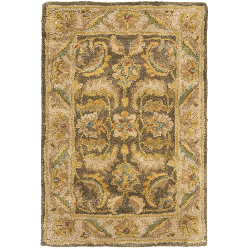 Cranmore Hand Tufted Wool Oriental Rug, Rectangle 2' x 3'