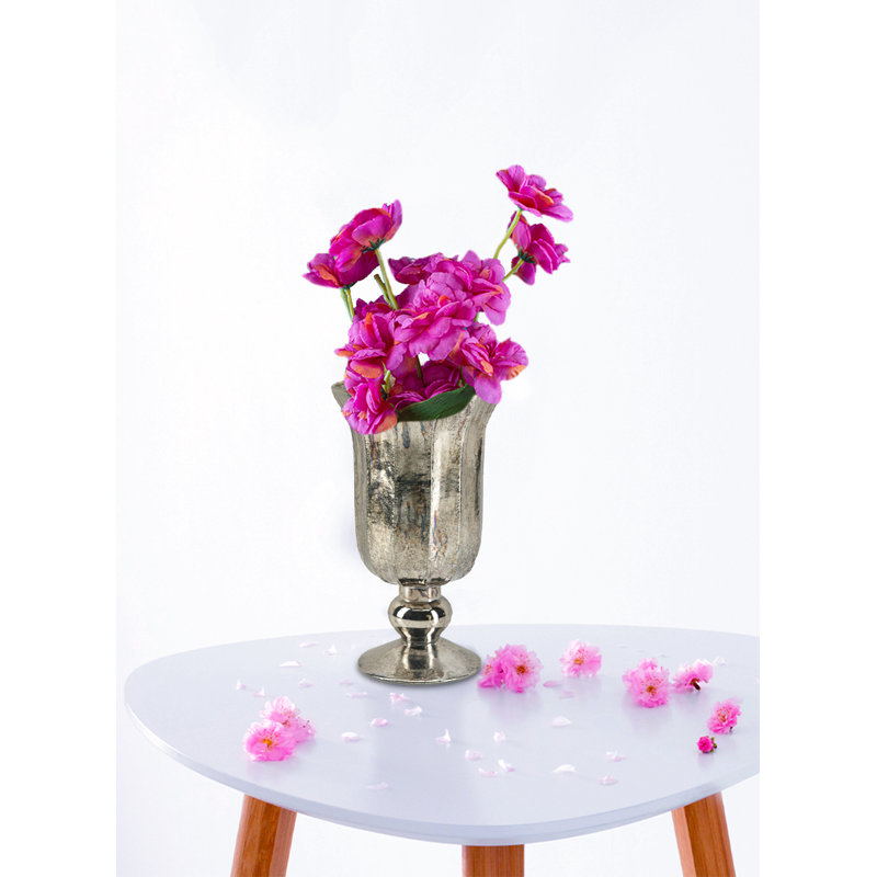 Kaior Glass Decorative Urns & Jars, Silver