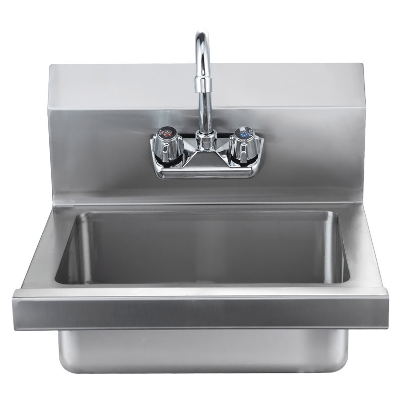 Lavabo à main commercial avec robinet