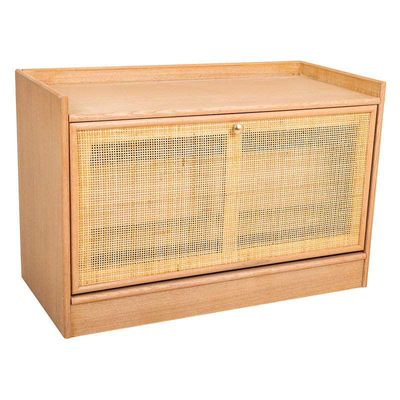 Alexa-Abby Storage Bench, Brown