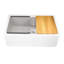 Farmhouse Apron 32.75'' L Farmhouse Single Basin Kitchen Sink-83250850