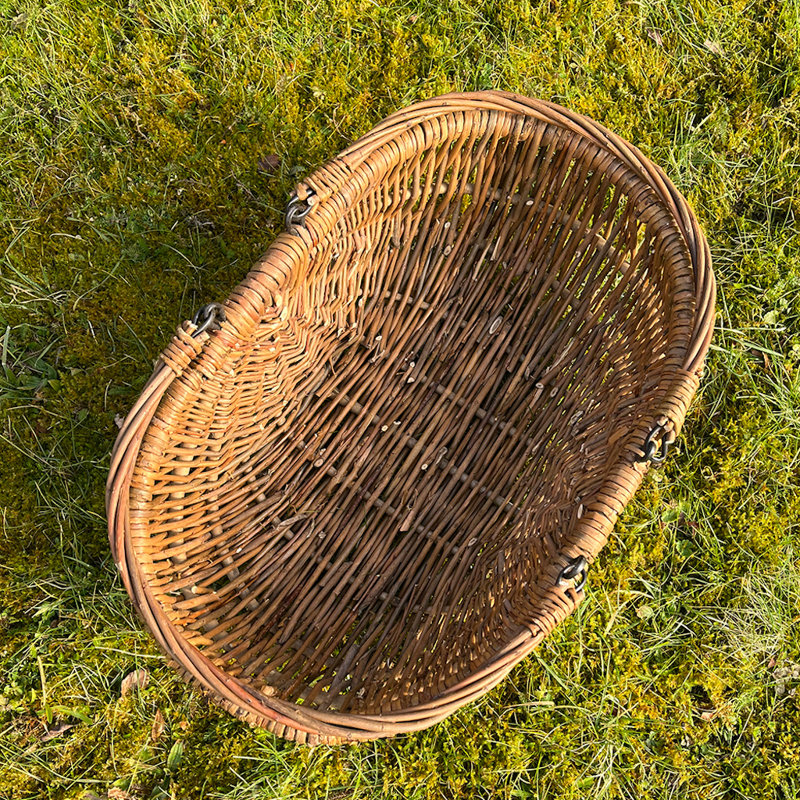 Hardyston Wicker Picnic Basket, 46"H x 29"W x 16"D