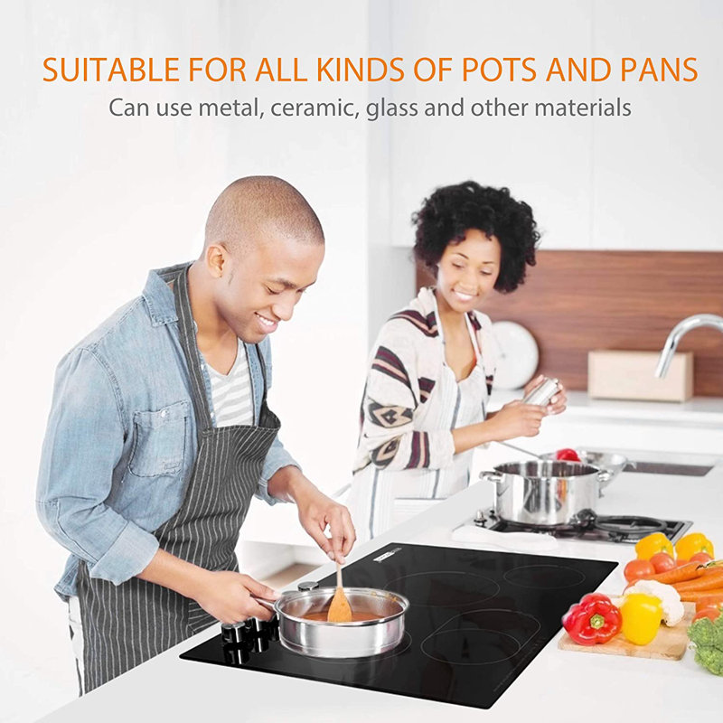 VIVOHOME 30" Black Electric Cooktop