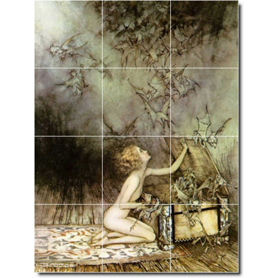 Carreau de céramique décorative 36 po x 48 po 12 po x 12 po