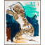 Gold Repose Framed Print Canvas-50080412-50080413