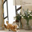 Miroir surdimensionné arqué en métal surdimensionné-606321071-606320980