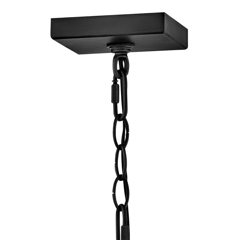 Hinkley Georgetown Hanging Lantern, Black