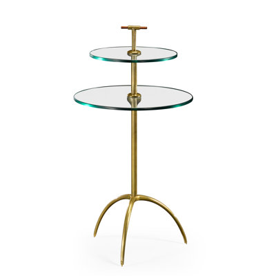 Cosmo Glass End Table