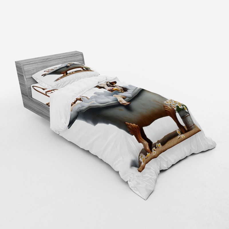 Polyester Duvet Cover, Twin Duvet Cover + 2 Additional Pieces