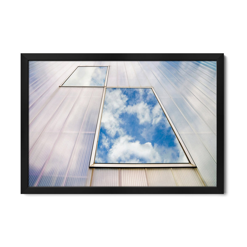 «Sky Frames», affiche encadrée de qualité par Linda Wride, H 16 po x l 24 po
