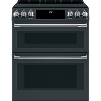 Café 30" 6.7 cu. ft. Smart Slide-in Electric Range with Induction Cooktop
