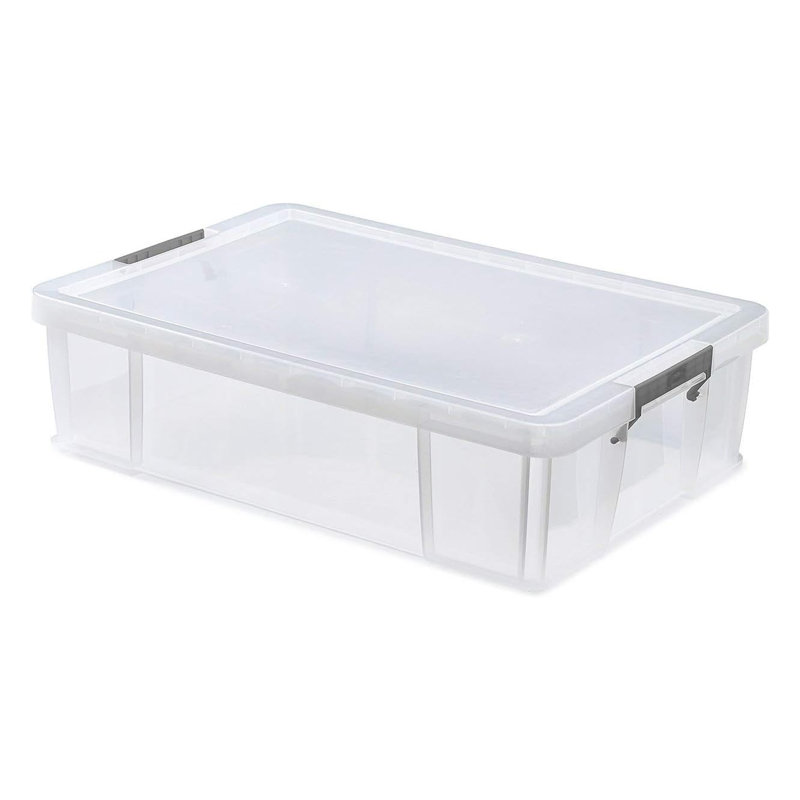 Whitefurze Spacemaster Maxi Storage Box, 37 Litre