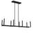 Marbleton 8-Light Dimmable Steel Linear Chandelier-87344394