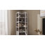 78.7" H 7-Tier Corner Bookcase With Storage Cabinet-5418963