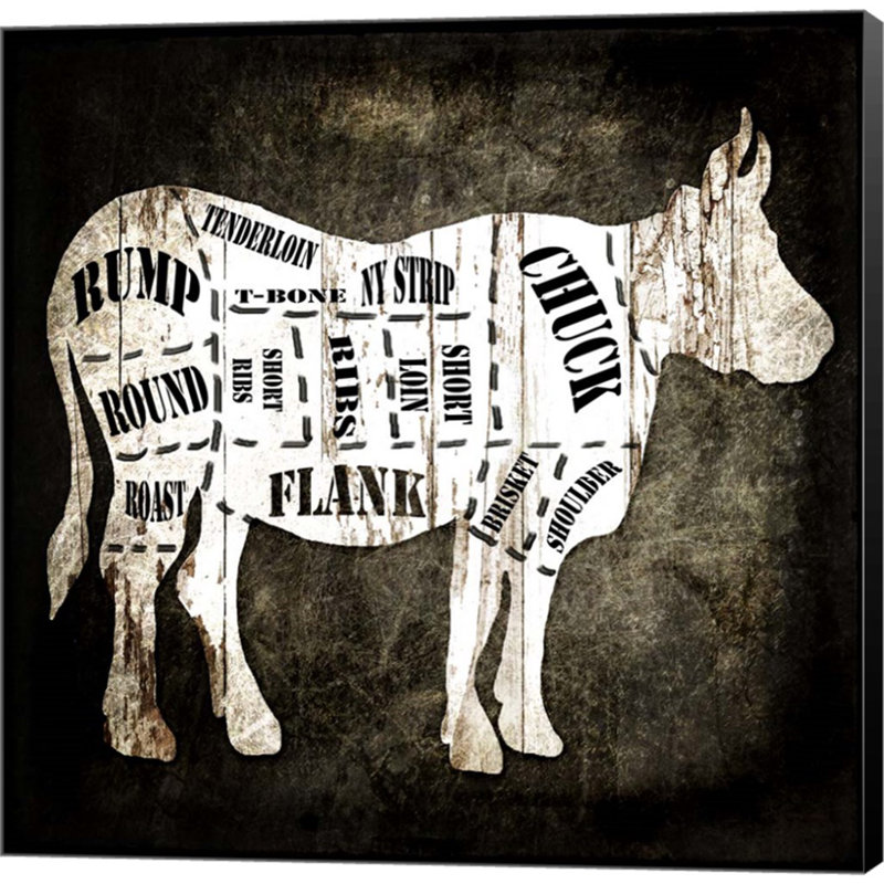 «Butcher Shop II» par Lightboxjour, art mural sur toile