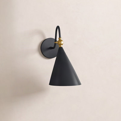 Cogan Single Light Dimmable Armed Sconce
