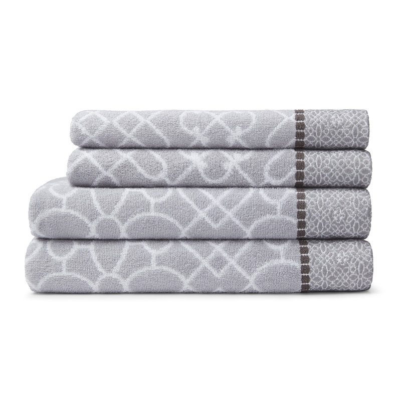Cassia 4 Piece Multi-Size Bale, Grey