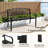 Duval Iron Outdoor Bench