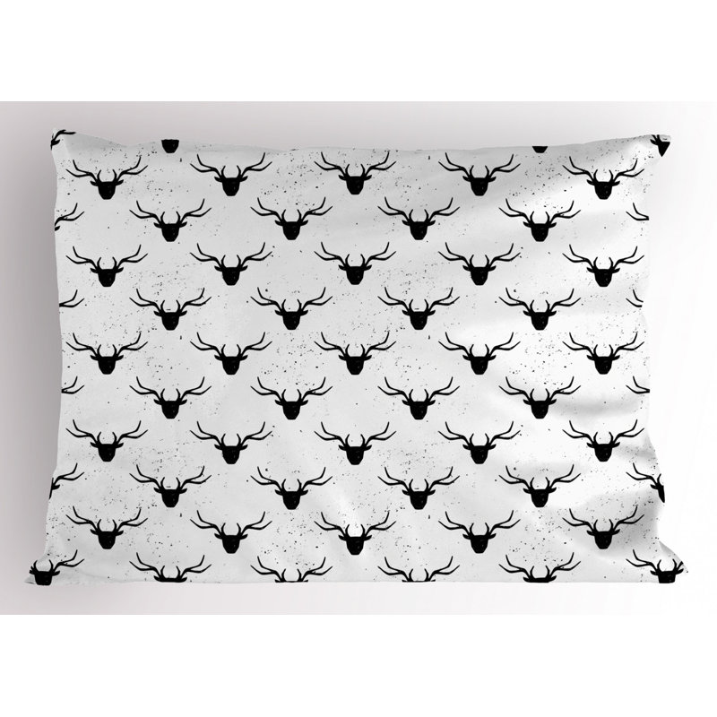 Deer Polyester Sham Set, Twin
