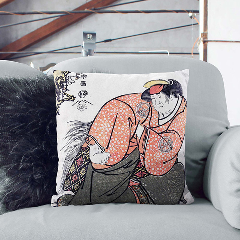 Square Throw Cushion, White, 55 x 55 cm
